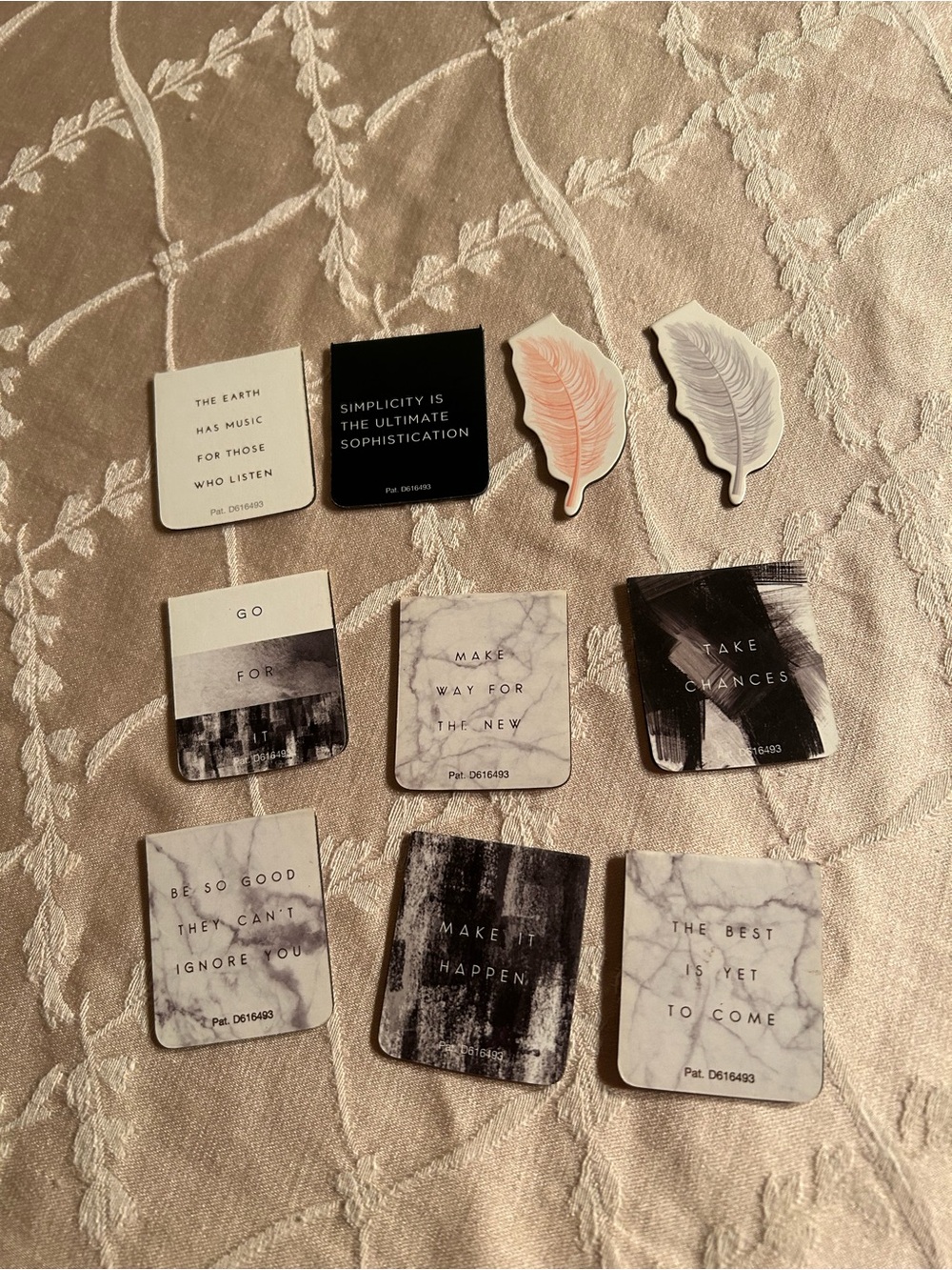 10 magnetic bookmarks - Picture 2 of 3